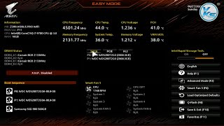 ✅ GIGABYTE Z390 Aorus Pro WiFi BIOS Overview  GIGABYTE Z390 Aorus Pro WiFi BIOS Settings [upl. by Atikat]