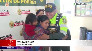 Policía encuentra y devuelve billetera con 3 mil soles a madre [upl. by Ylreveb]