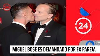 Miguel Bosé es demandado por su ex pareja tras 26 años de relación  24 Horas TVN Chile [upl. by Quartis]