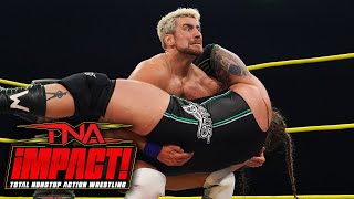 Joe Hendry BATTLES NXTs Wolfgang  TNA iMPACT August 8 2024 [upl. by Neersan]