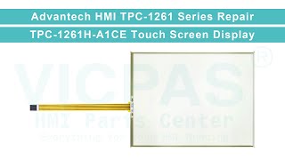 Advantech Touch Panel Computer Series TPC1261HA1CE Touch Digitizer Glass Repair [upl. by Cho]