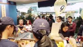 Garrett Popcorn Shops® opens at Festival Walk in Hong Kong [upl. by Fretwell74]