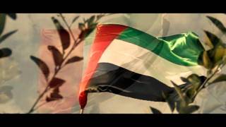 UAE National Anthem  Slow Motion Flag [upl. by Janek]