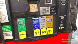 Gasoline price at QuikTrip [upl. by Ardeth422]