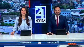 Noticiero de Guayaquil Primera Emisión 04042024 [upl. by Senhauser]