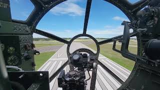 B29 Superfortress Bombardier Takeoff [upl. by Aliuqaj]