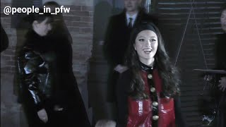 Lily Chee Daredevil  Balmain Fall Winter 20232024 fashion show in Paris  01032023 [upl. by Farrow]