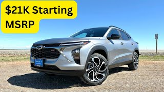 The 2025 Chevy Trax is the BEST New Car You Can Buy  Review and 060 [upl. by Latreese]