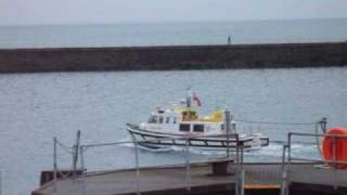 Guernsey Ambulance boat FLYING CHRISTINE III goes out on a shout [upl. by Stephens277]