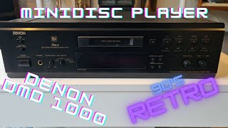 Minidisc player Review  Denon DMD 1000 [upl. by Trawets265]