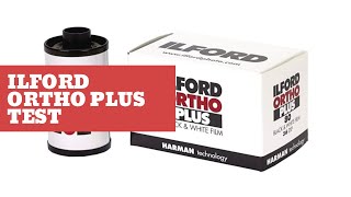 Ilford Ortho Plus Test [upl. by Lrac]