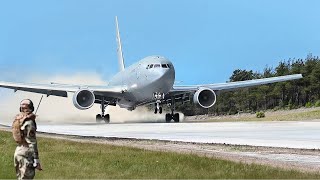 Skilled US Pilot Lands MASSIVE Plane in Middle of Nowhere [upl. by Clemence]