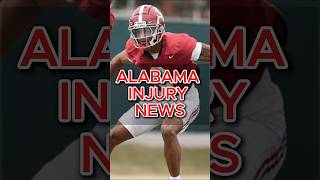 Alabama Football Injury News On Kendrick Law Kobe Prentice Domani Jackson amp Keon Sabb shorts [upl. by Shum326]