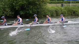 Peterhouse M1 Division 1 Wednesday Cambridge May Bumps 2024 slow motion [upl. by Naliorf831]