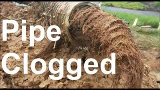 How to Unclog Underground Drainage Pipe  Step by Step Guide [upl. by Llenrap]