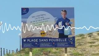 Pourquoi la commune de Vieux Boucau enlève les poubelles de ses plages [upl. by Evoy96]