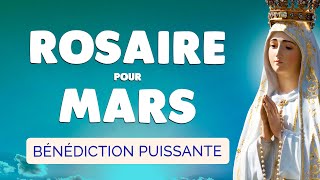 🙏 ROSAIRE pour MARS 2024 🙏 Puissant Rosaire pour ce MOIS [upl. by Nonnahsed]