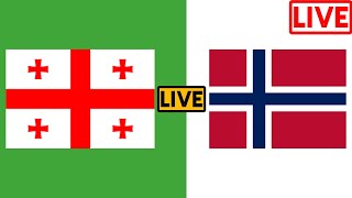 Norway U19 vs Georgia U19 Live UEFA European U19 Football Championship 2024 [upl. by Bernardine314]