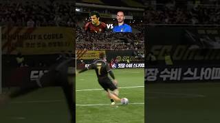 Figo VS Bonucci Shooting Challenge nexoniconsmatch [upl. by Caassi307]