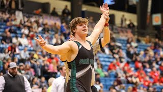 Matthew Marcum Wins 2023 KS Class 6A State Wrestling title [upl. by Ohcirej666]