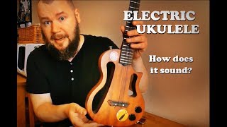 Electric Ukulele DEMO  SOUND TEST [upl. by Gilder]