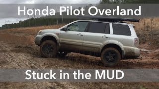 Honda Pilot Overland Stuck in the Mud [upl. by Arv]