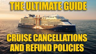 The Ultimate Guide to Cruise Line Cancellations and Refund Policies [upl. by Ocnarf599]