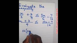 Solving inequalities JAMB [upl. by Iliak894]