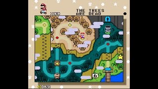 SMW Hack  JUMP Janked Up Mario Party 67 THE TREES ARE DEAD [upl. by Nani]