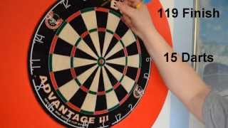 Five legs with Target Dave Chisnall Darts [upl. by Lisbeth]