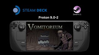 Vomitoreum  Steam Deck Gameplay  GZDoom Metroidvania [upl. by Galven]