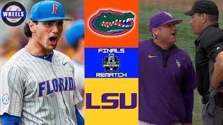 6 Florida vs 5 LSU THINGS GOT HEATED  Game 3  2024 College Baseball Highlights [upl. by Eidnas]