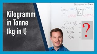 Kilogramm in Tonne kg in t umrechnen [upl. by Garrett89]