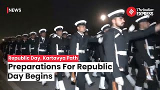 Republic Day Parade 2024 India Gears Up For Spectacular Parade Rehearsal At Kartavya Path [upl. by Jeunesse]