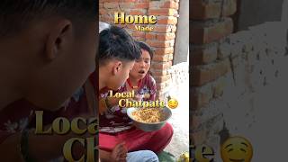 Local Chapate🤤 amp Besar kanda😂 chatpate funnyminivlog nepalivillagelifevlog [upl. by Elletsyrk611]