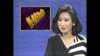 WABC Channel 7 Eyewitness News 11PM  HBO Captain Midnight Incident  April 28 1986 [upl. by Nnylsor]