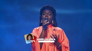 Maajabu Talent Europe  Ariel Seka N°5  Cet Air que je respire  Prime 2 Acoustique  Saison 2 [upl. by Palmira]