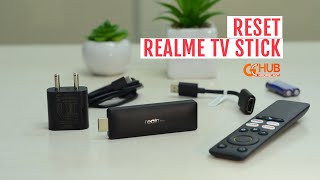 How to Reset Realme TV Stick  GChromecast Hub [upl. by Duhl]