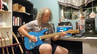 Abacab  Genesis Guitar Cover Excerpt Genesis abacab guitarcover [upl. by Elka]