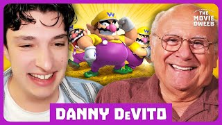 Danny DeVito Wants To Play Wario In The Super Mario Bros Movie Sequel ⭐️  The Movie Dweeb [upl. by Lucey]