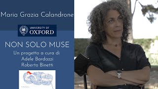 Maria Grazia Calandrone  Non Solo Muse Roma Agosto 2021  Con il contributo di Andrea Cortellessa [upl. by Lerrej]