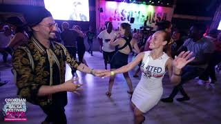 Adrian amp Tatyana Privalova  Salsa social dancing  Croatian Summer Salsa Festival 2019 Rovinj [upl. by Linad]