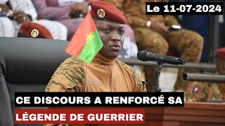 Ibrahim Traoré est rentré dans la légende en prononçant ce discours mythique [upl. by Nodle]