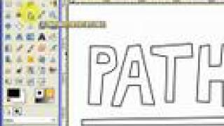 Gimp Tutorial Paths  The Basics Vector Art Series Part 1 [upl. by Pepito368]