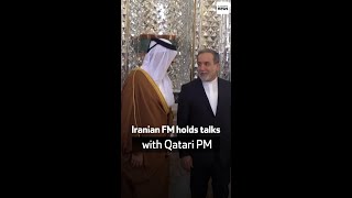 Iranian FM holds talks with Qatari PM [upl. by Azal752]