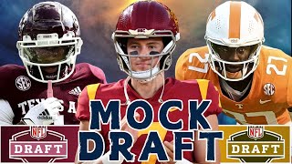 3 Round NFL Mock Draft  Giants snag there QB [upl. by Giorgi]