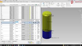 Menghitung Luas Permukaan Berdasarkan Warna di Autodesk Inventor [upl. by Eerok]