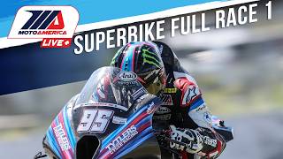 Steel Commander Superbike Race 1 at Brainerd 2024  FULL RACE  MotoAmerica [upl. by Torin]