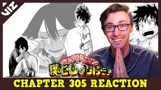 Deku Keeps To His Ideals  My Hero Academia Chapter 305 Live Reaction  僕のヒーローアカデミア [upl. by Llehsyt866]