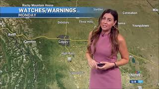 Danielle Savoni  CTV News Calgary  Weather  Monday September 9 2024 [upl. by Aldon212]